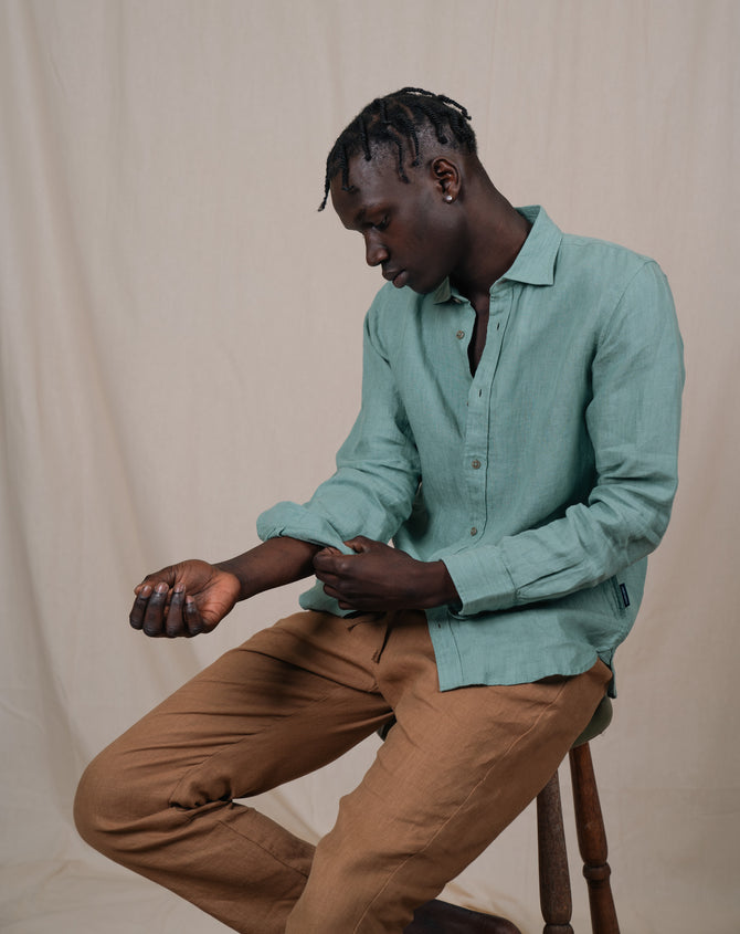 James Harper Linen Shirt