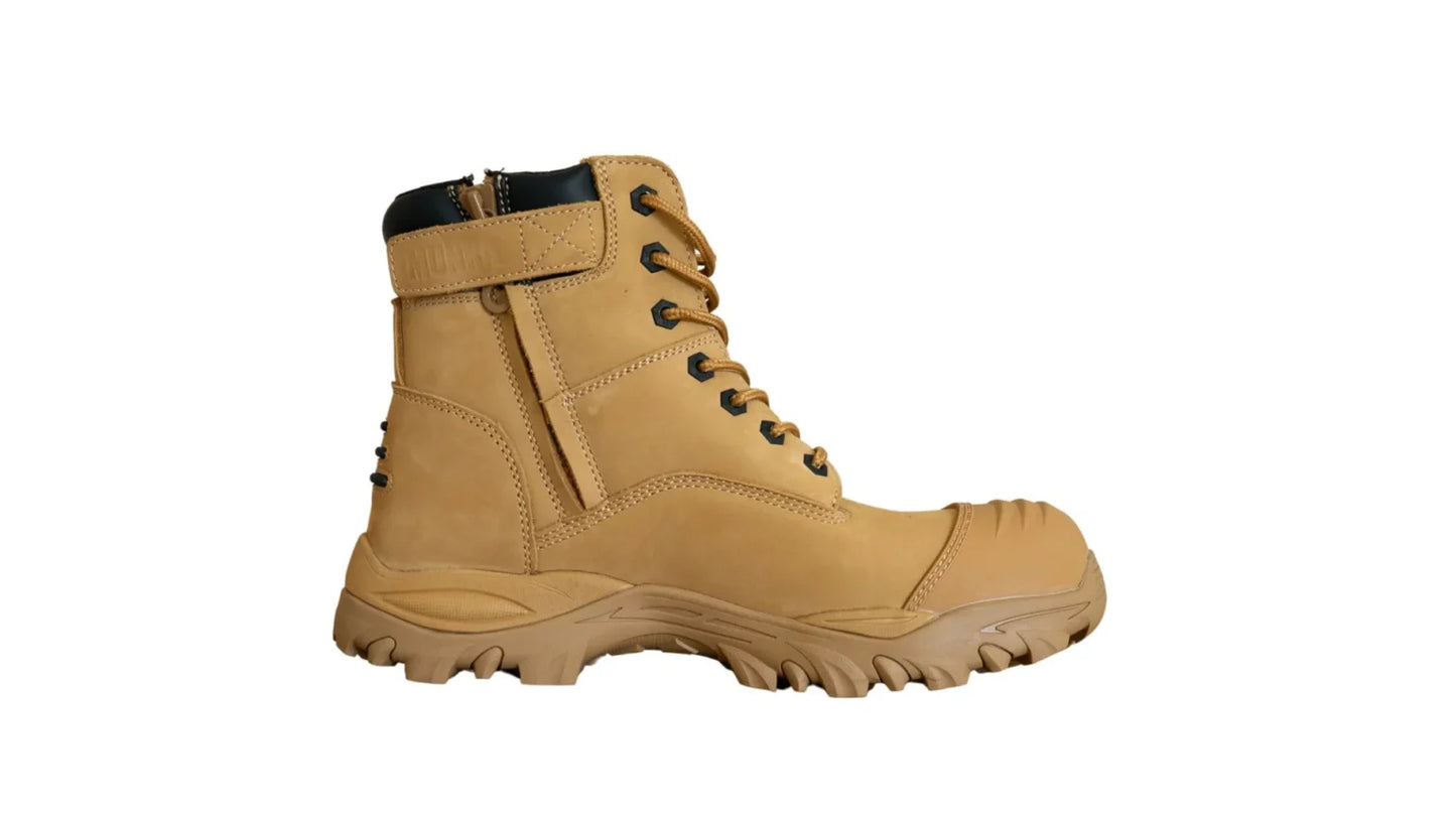 Zebu Zip Sided Work Boots