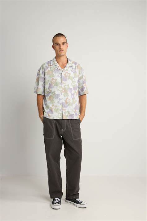 Relaxed Floral Camo Rhythm Shirt
