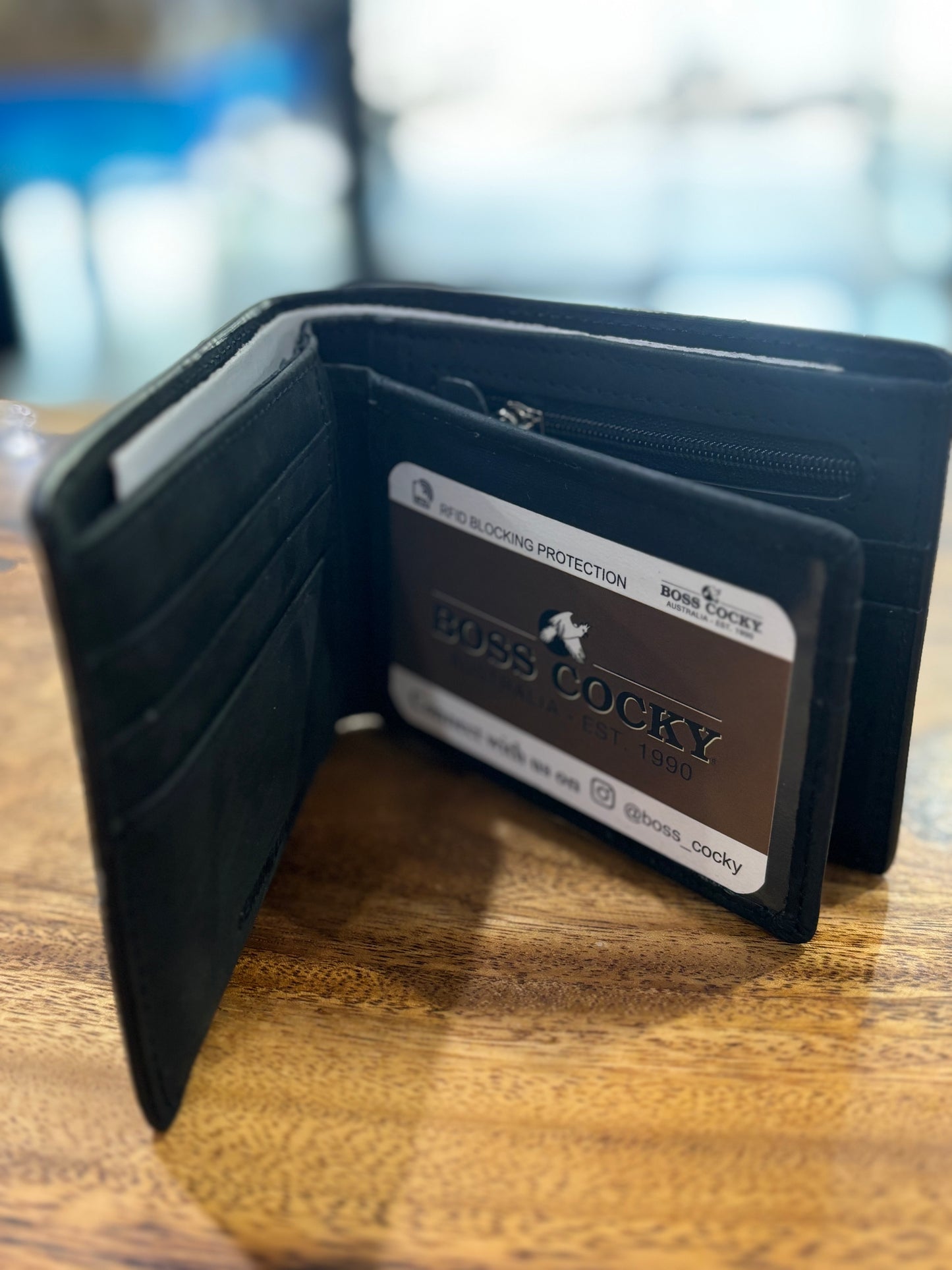 Crazy Horse Leather Wallet BL302