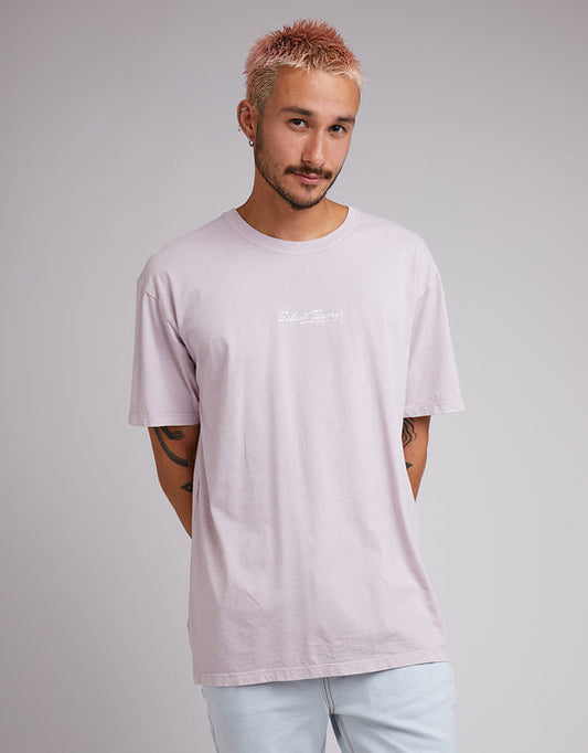 Silent Logo Tee Mauve