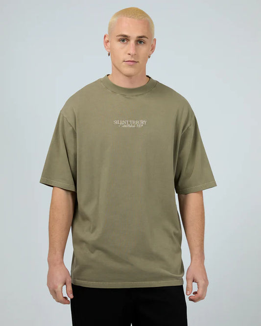 Silent Theory Embroided Tee
