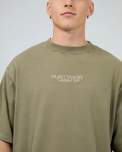 Silent Theory Embroided Tee