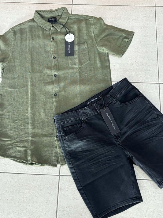 Hemp SS Shirt Khaki