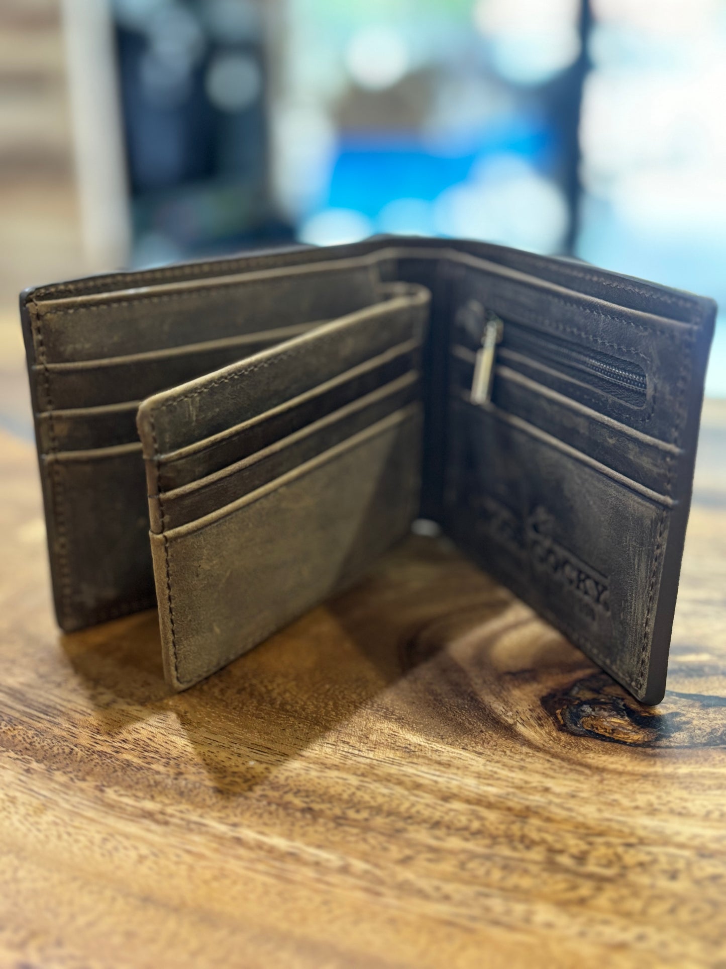 Crazy Horse Leather Wallet BL302