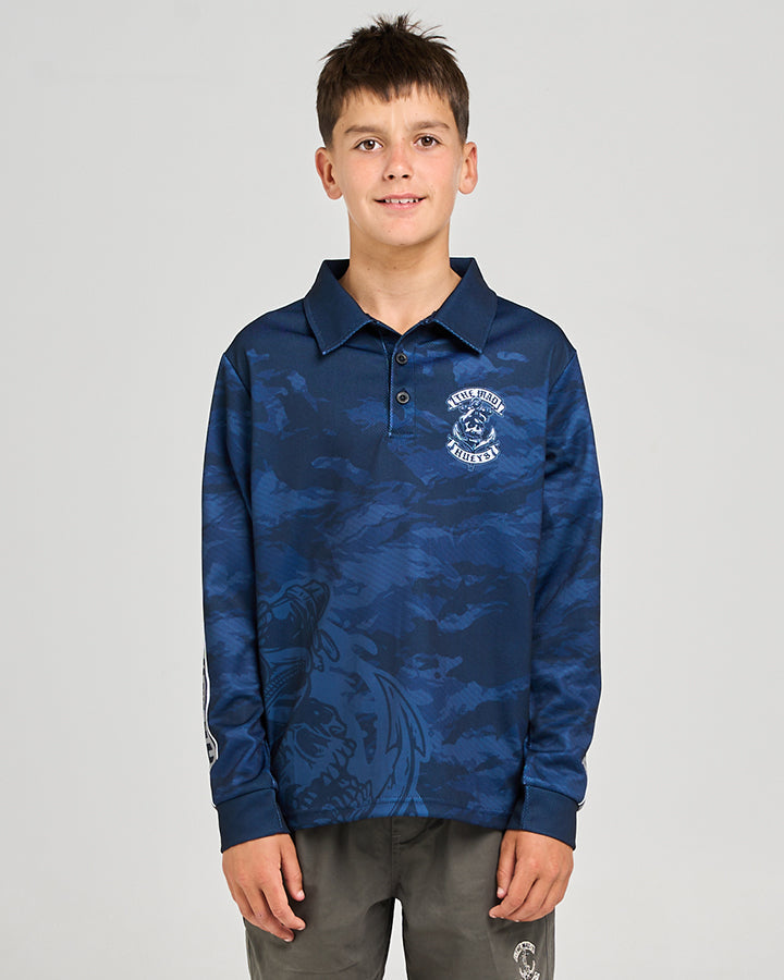 Sailor Anchor Youth Fishing Shirt