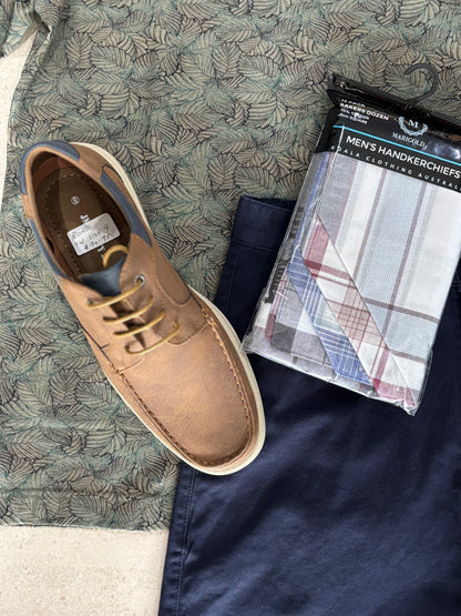 Berlin Palm Print Polo