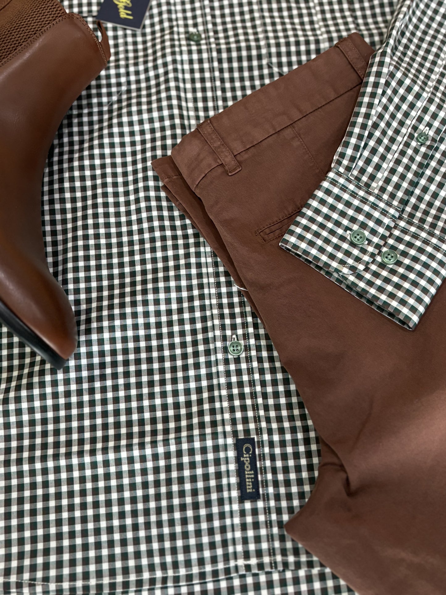 Checked L/S Shirt 3727