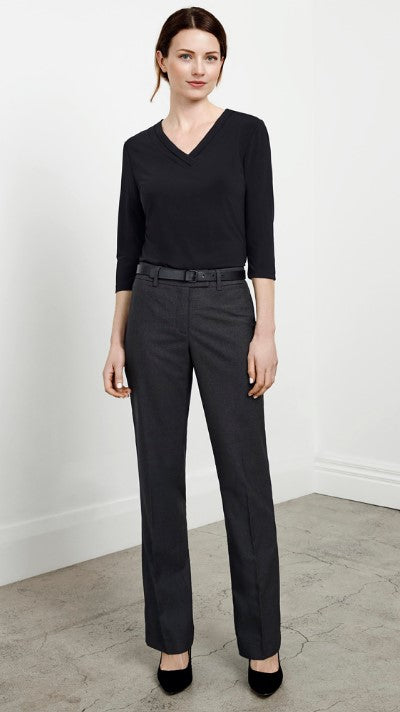 Classic Flat Front Pants BLACK BS29320
